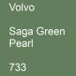 Preview: Volvo, Saga Green Pearl, 733.